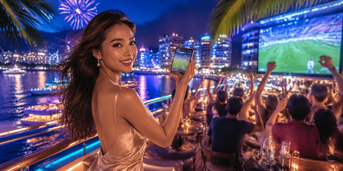 Người dùng chơi casino trên điện thoại giữa không gian núi rừng Sa Pa